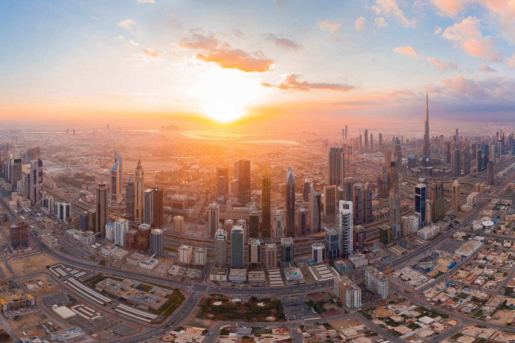 A Panoroma of the Skyline Wall Art - beink online art store