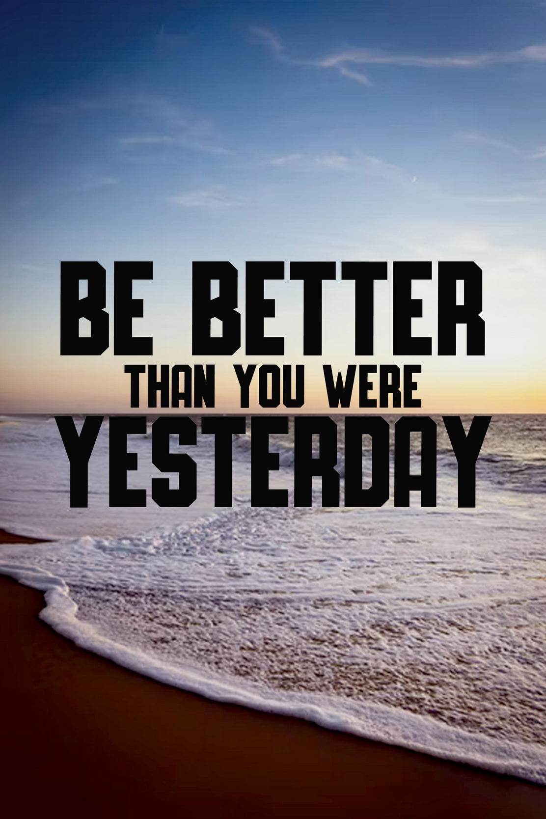 Be Better Motivational Wall Art - beink online art store