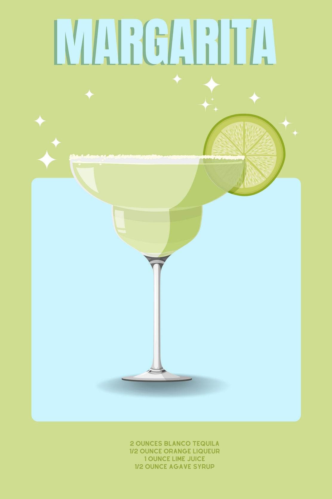 Lemon Margarita Wall Art - beink online art store