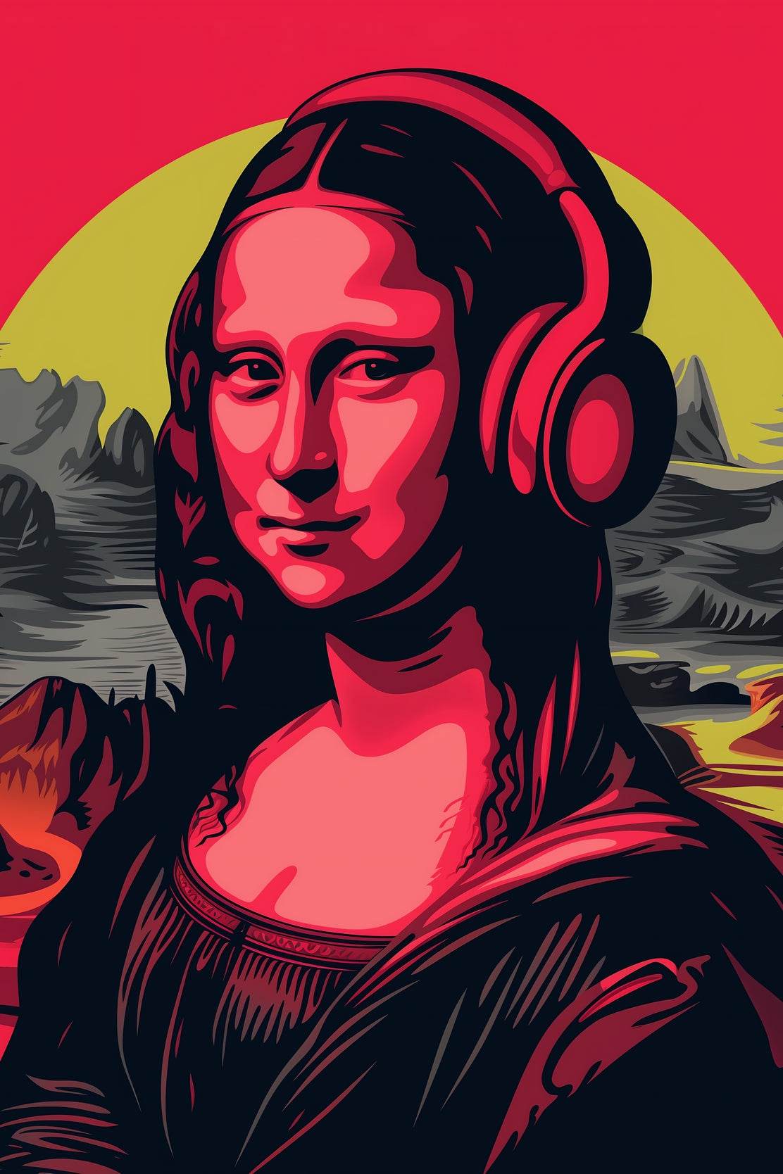 Iconic Mona Lisa Painting - beink online art store