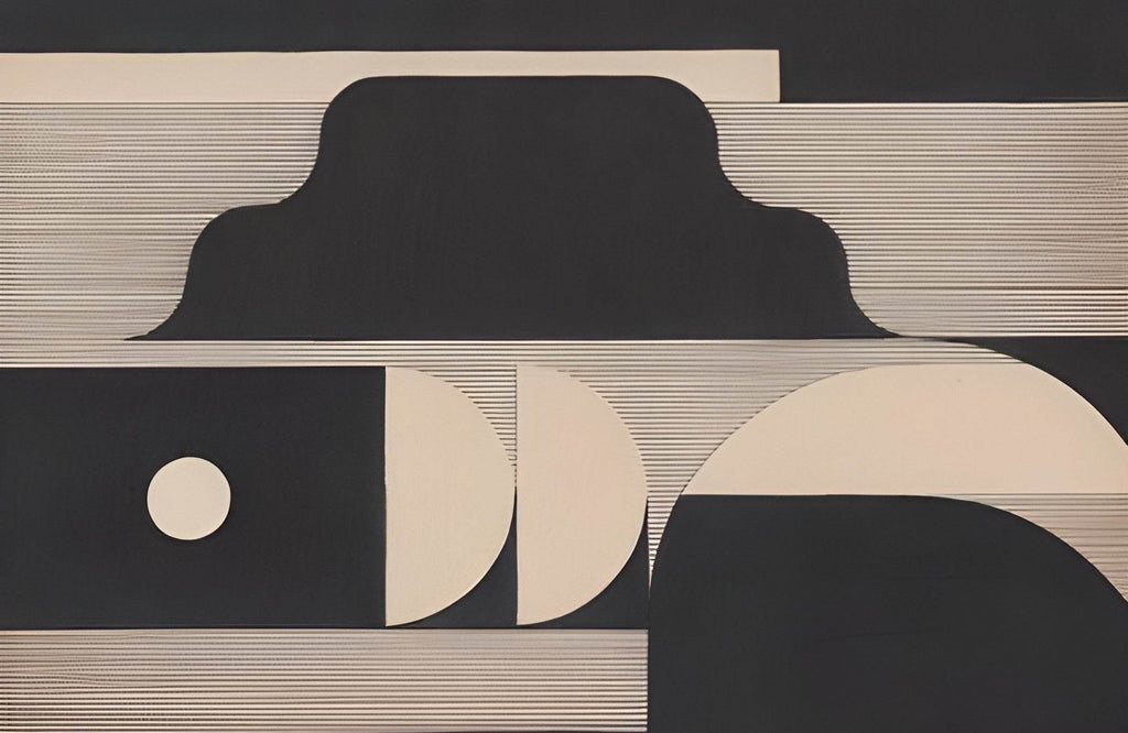 Geometric Harmony Modern Wall Art - beink online art store