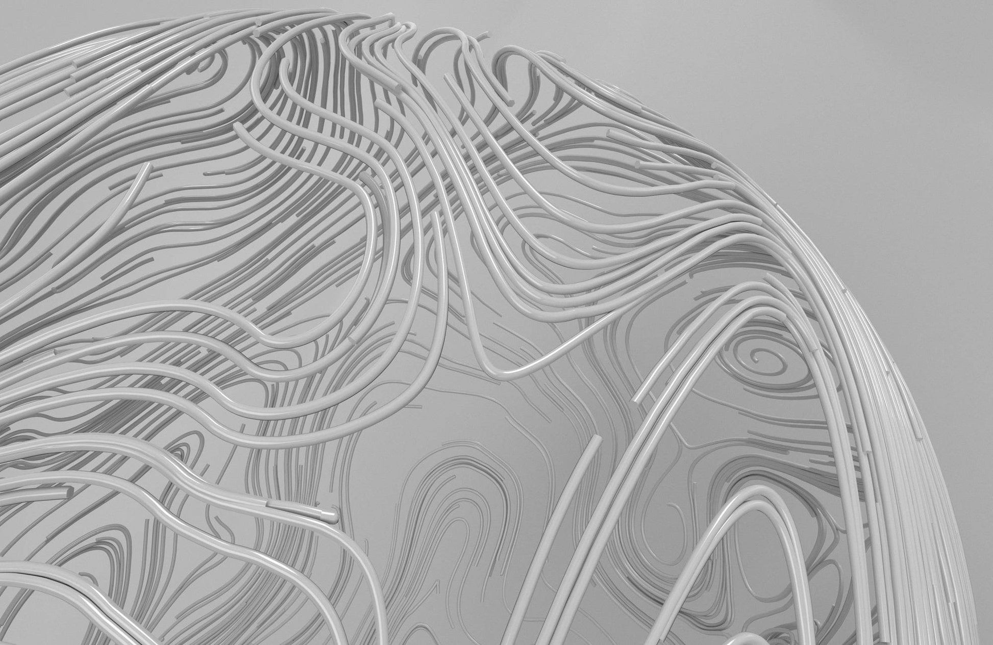 Wire Circle Abstract Wall Art - beink online art store
