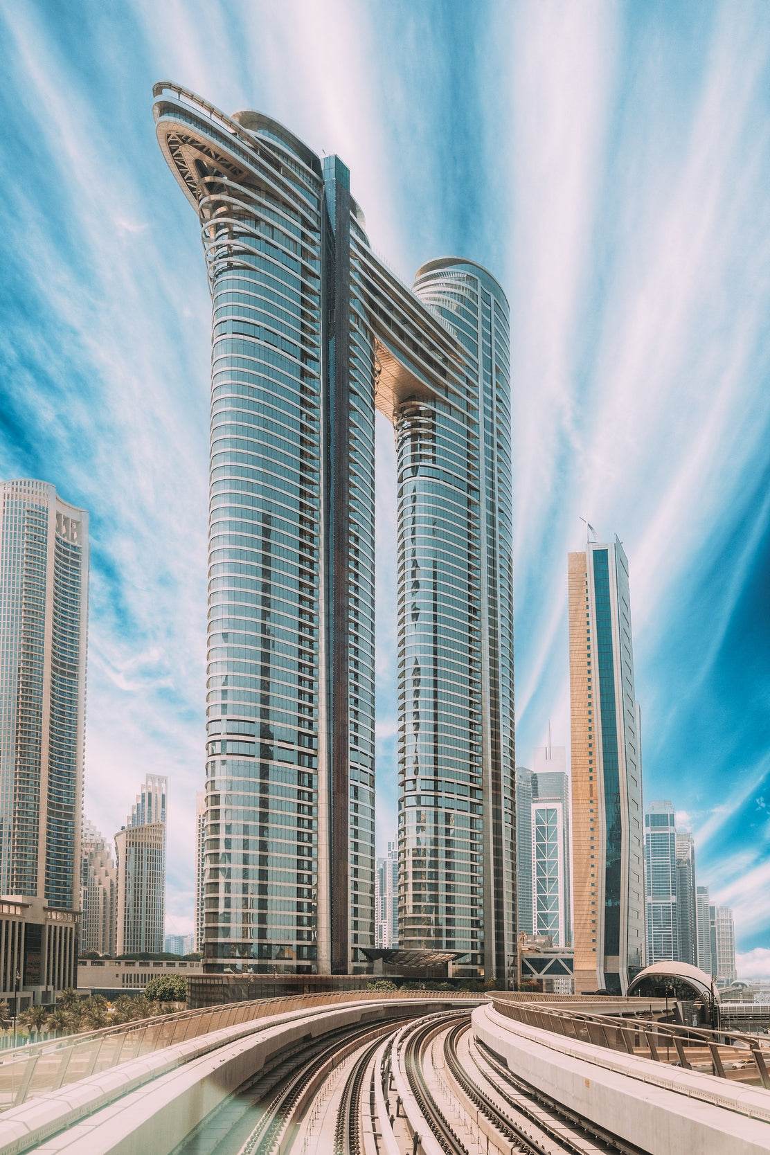 Marvels of Dubai Skyline Wall Art - beink online art store