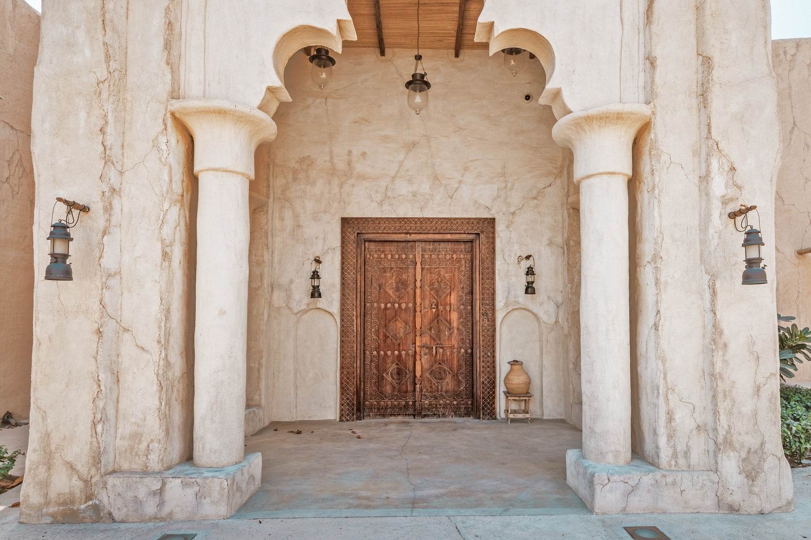 Old Dubai Architure Wall Art - beink online art store