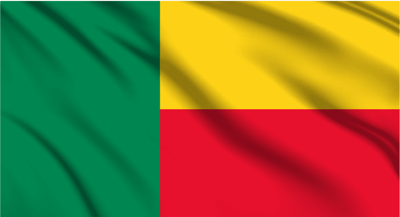 Benin National Flag Wall Art - beink online art store