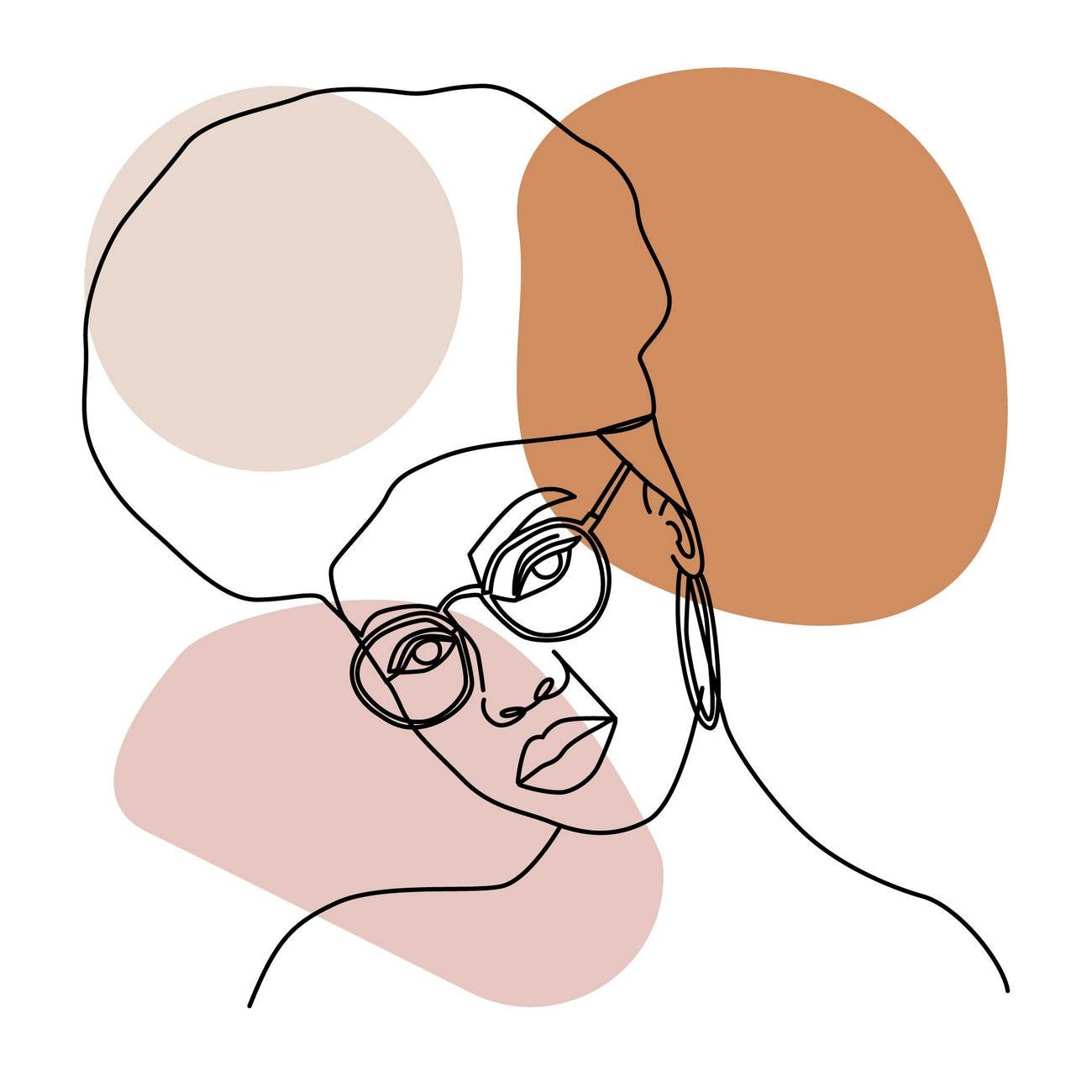 Boho Girl Wall Art - beink online art store