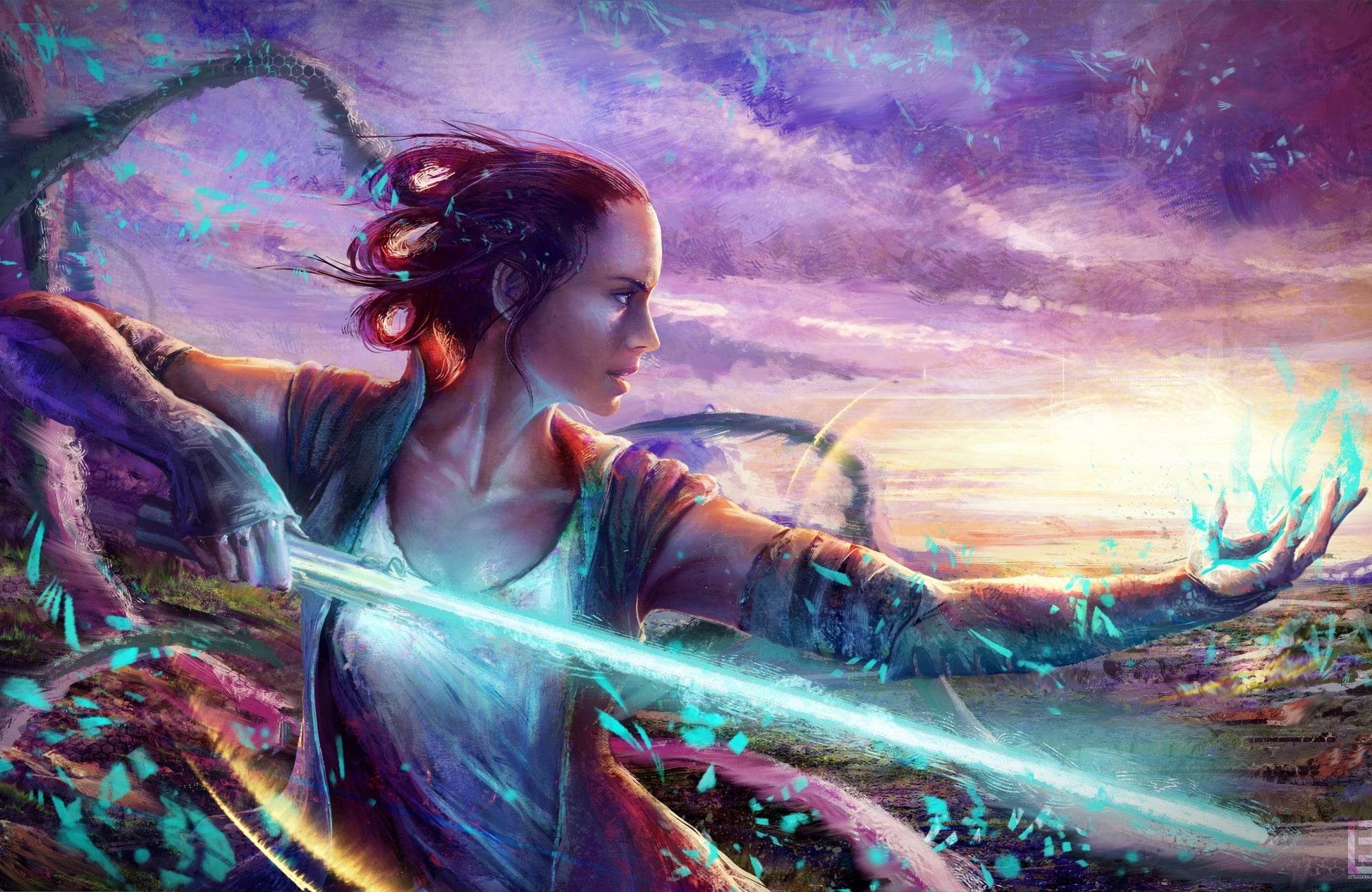 star wars the force awakens Wall Art - beink online art store