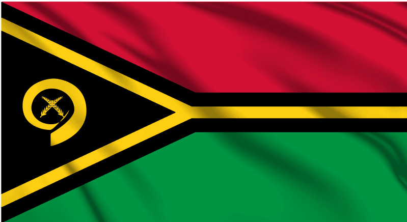 Vanuatu National Flag Wall Art - beink online art store