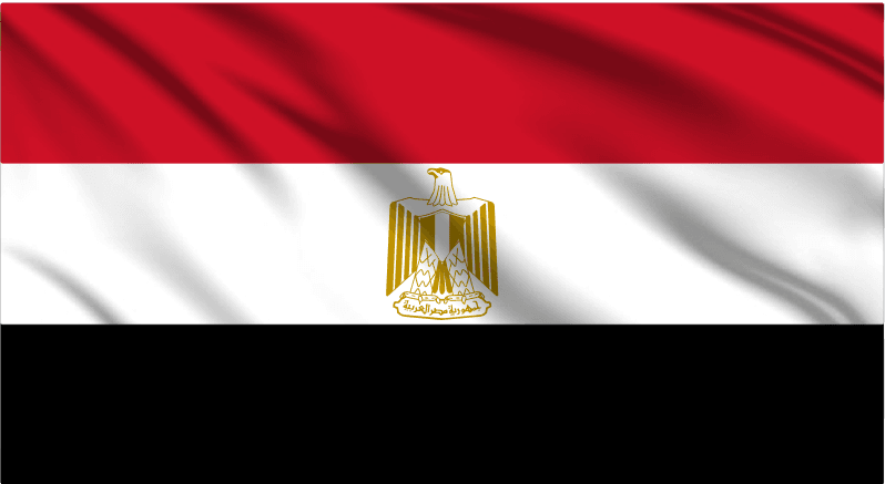 Egypt National Flag Wall Art - beink online art store