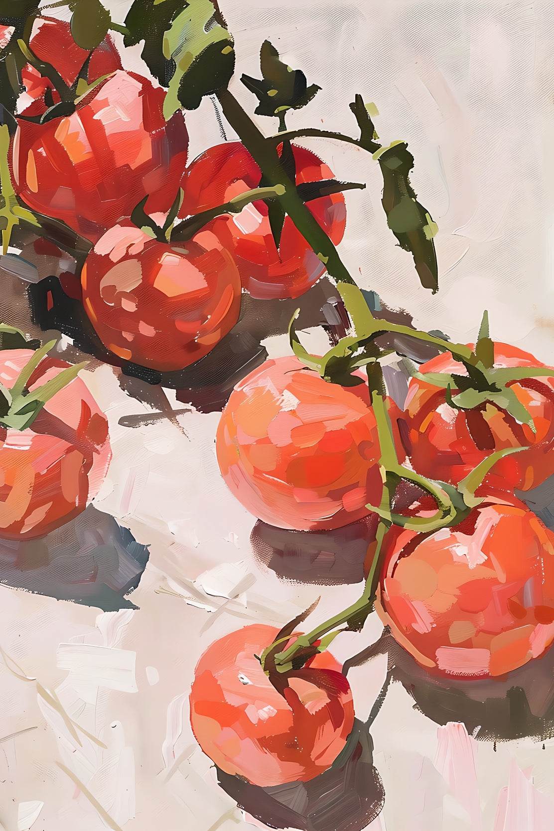 Cluster of Tomatoes Wall Art - beink online art store