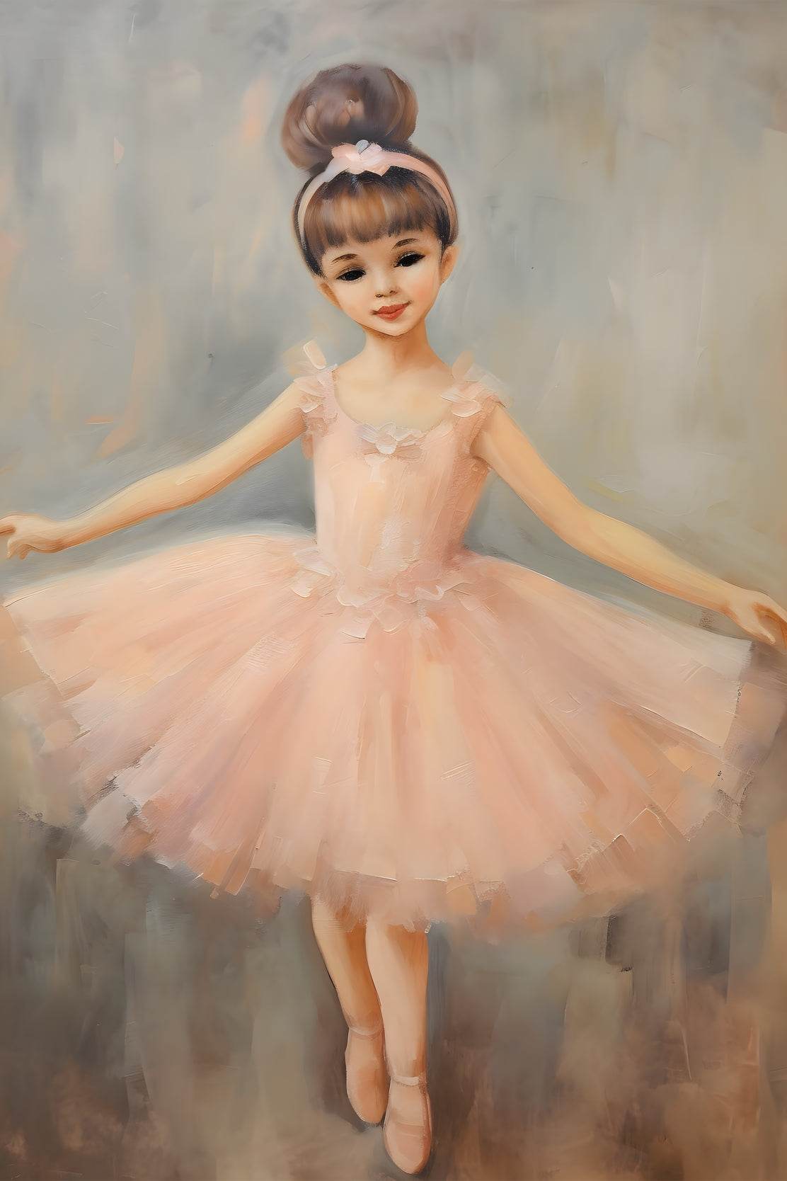 Grace in Pink The Young Ballerina Wall Art - beink online art store