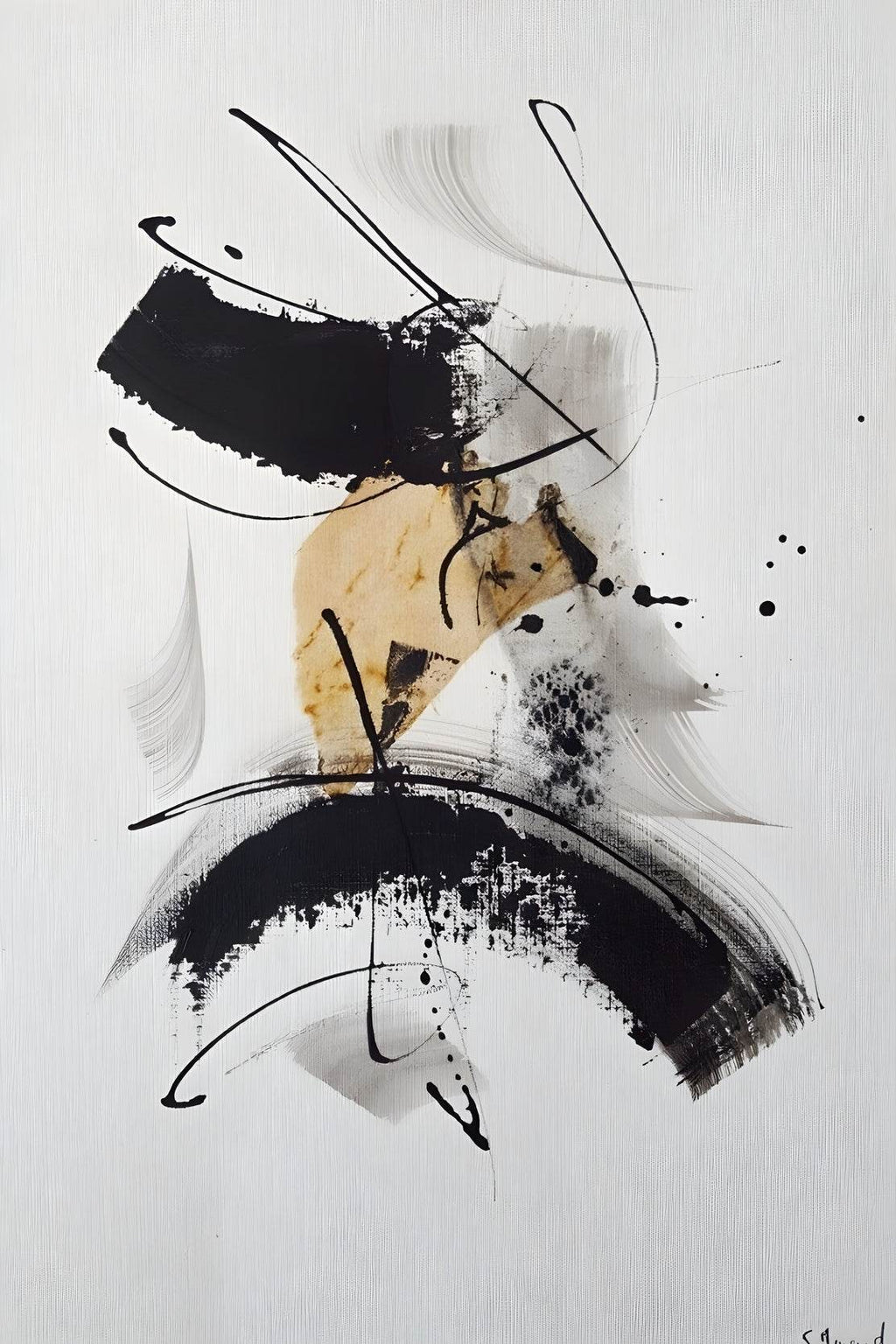 Dynamic Inkplay Modern Wall Art - beink online art store