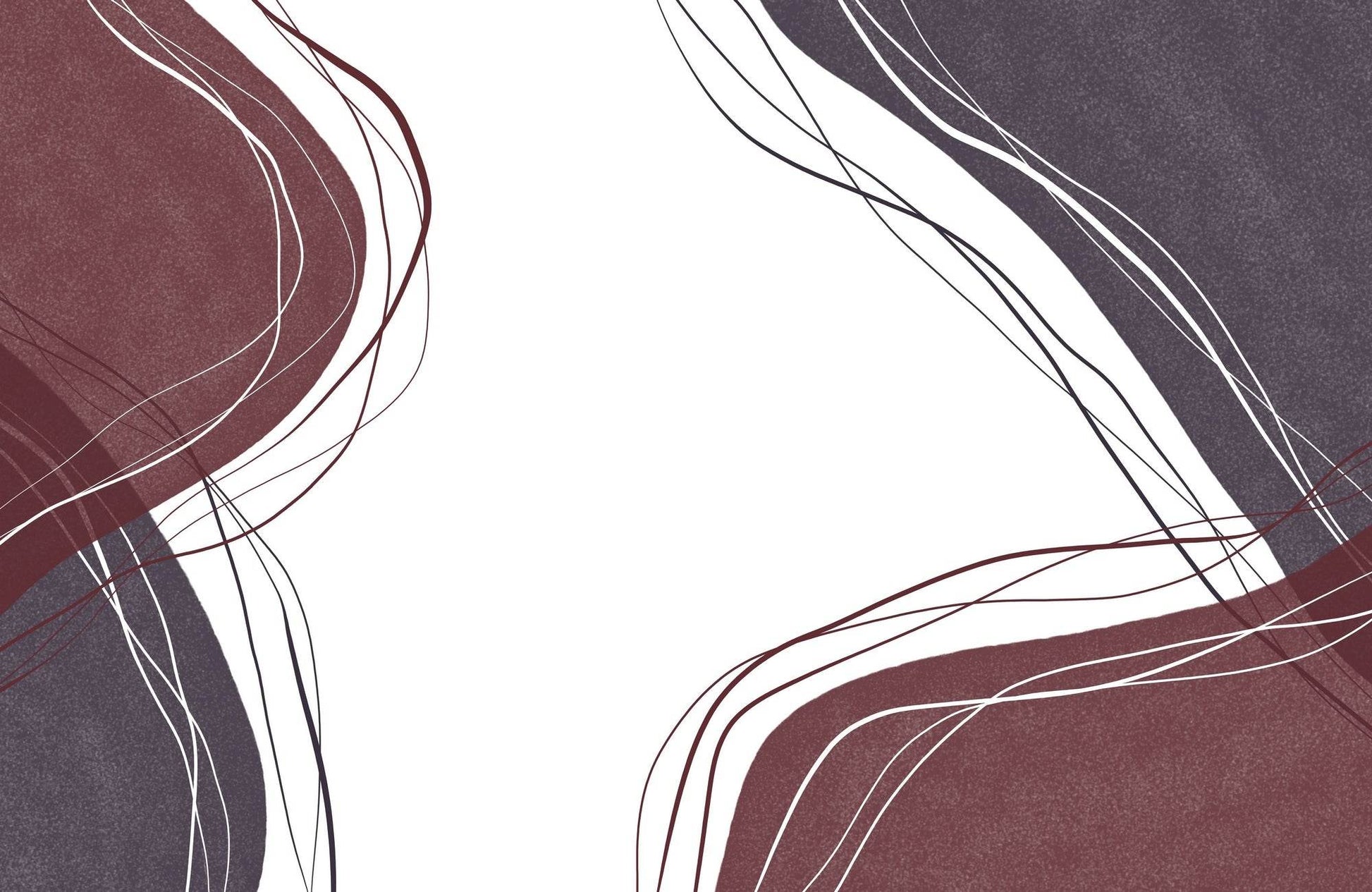 Handdrawn Lines Abstract Wall Art - beink online art store