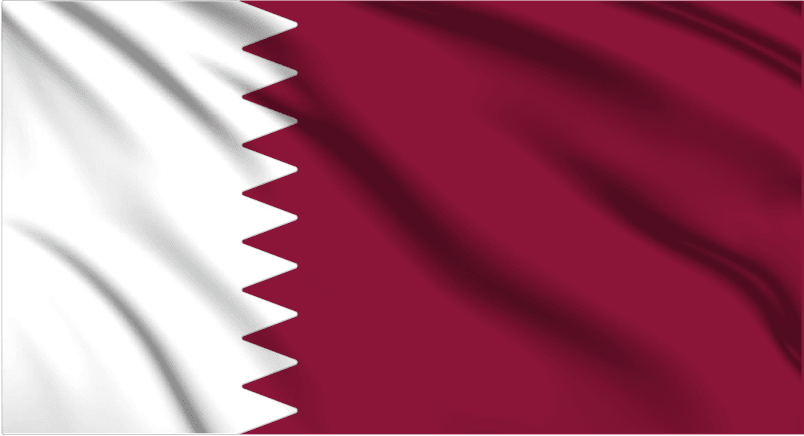 Qatar National Flag Wall Art - beink online art store