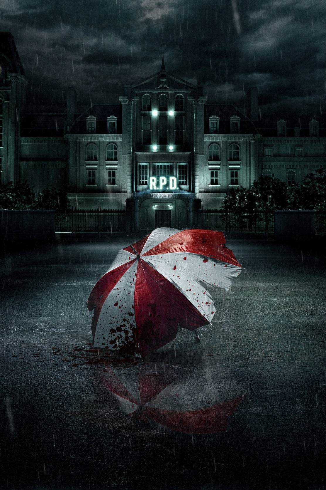 Resident Evil: Welcome to Raccoon City in Rainy Weather Wall Art - beink online art store