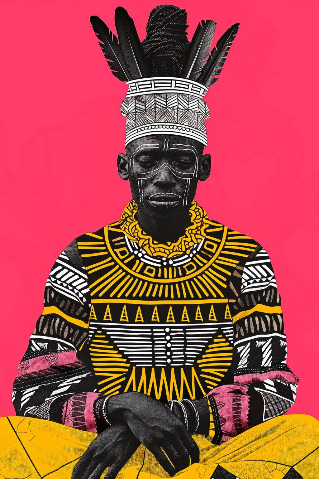 African Symbols Wall Art - beink online art store