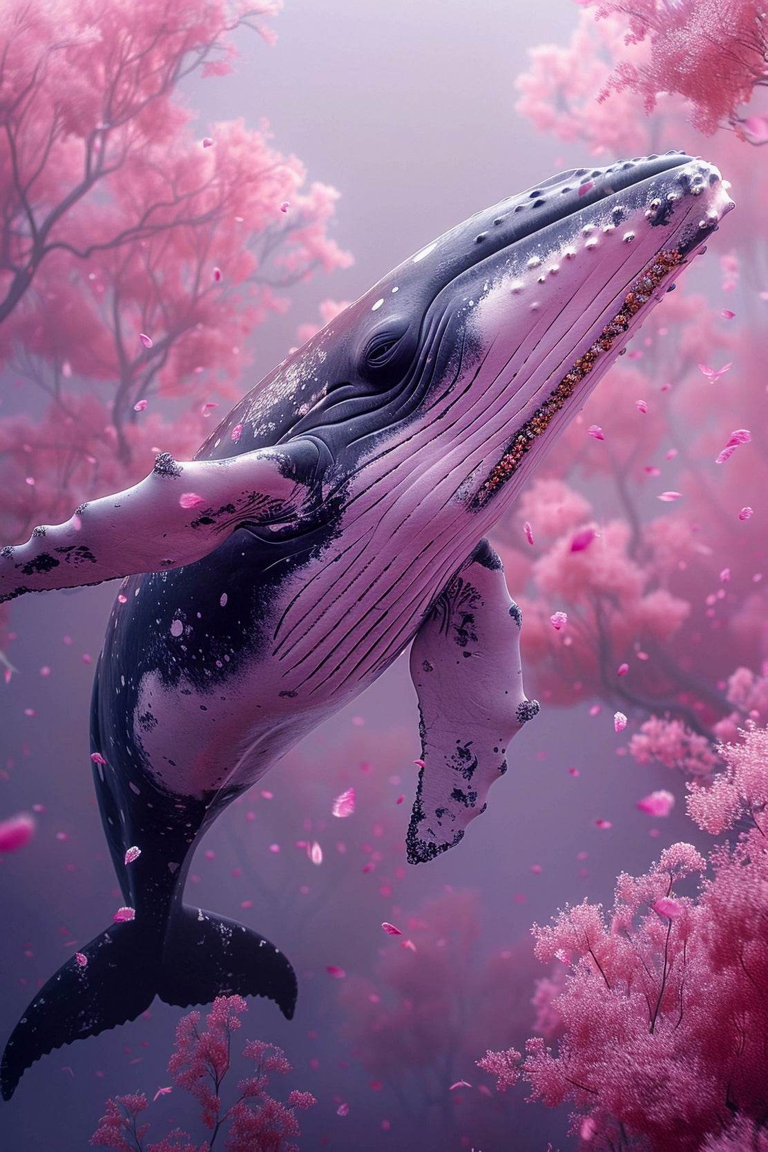 Whale Fantasy Picture Wall Art - beink online art store