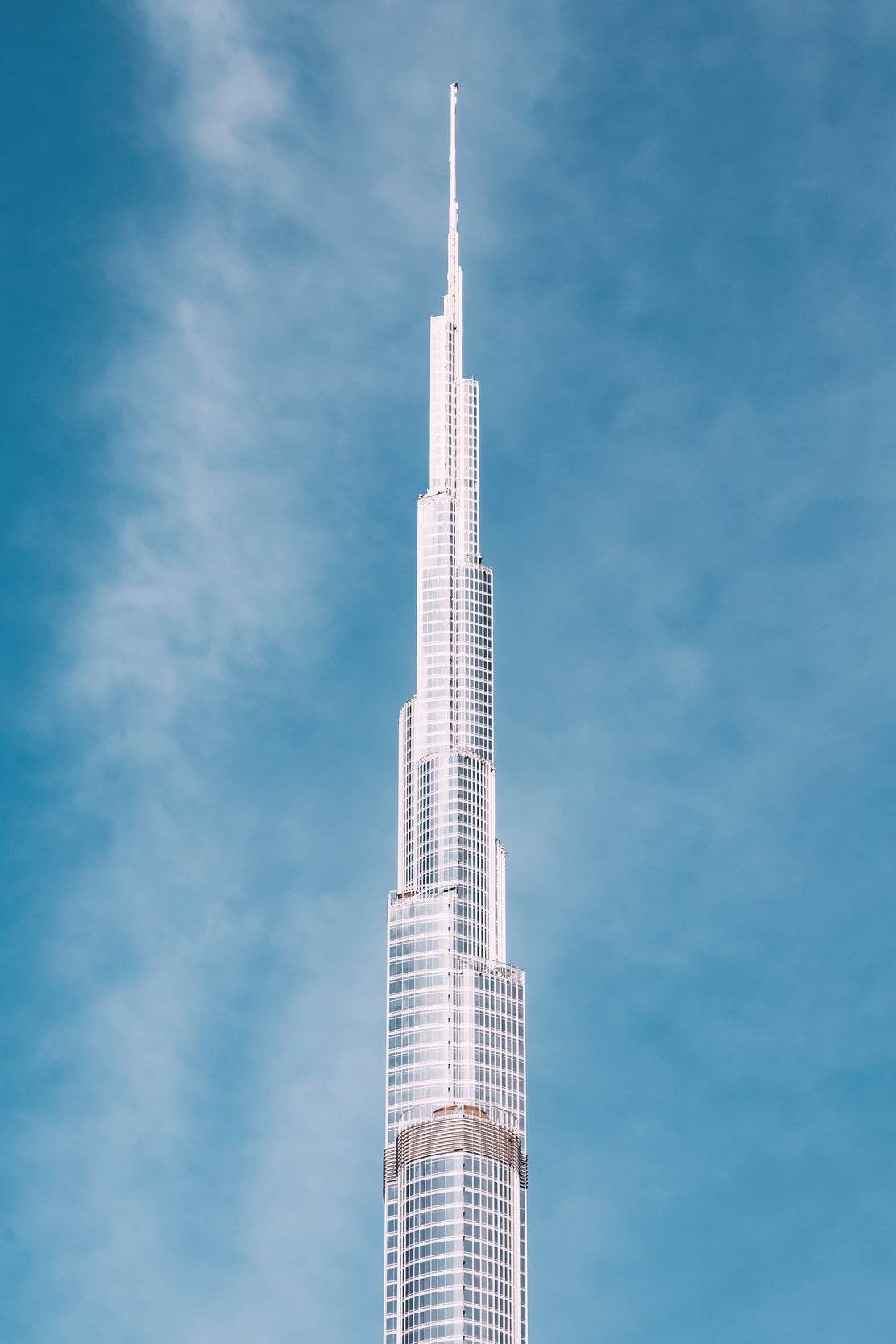 Blue Skies at the Burj Wall Art - beink online art store