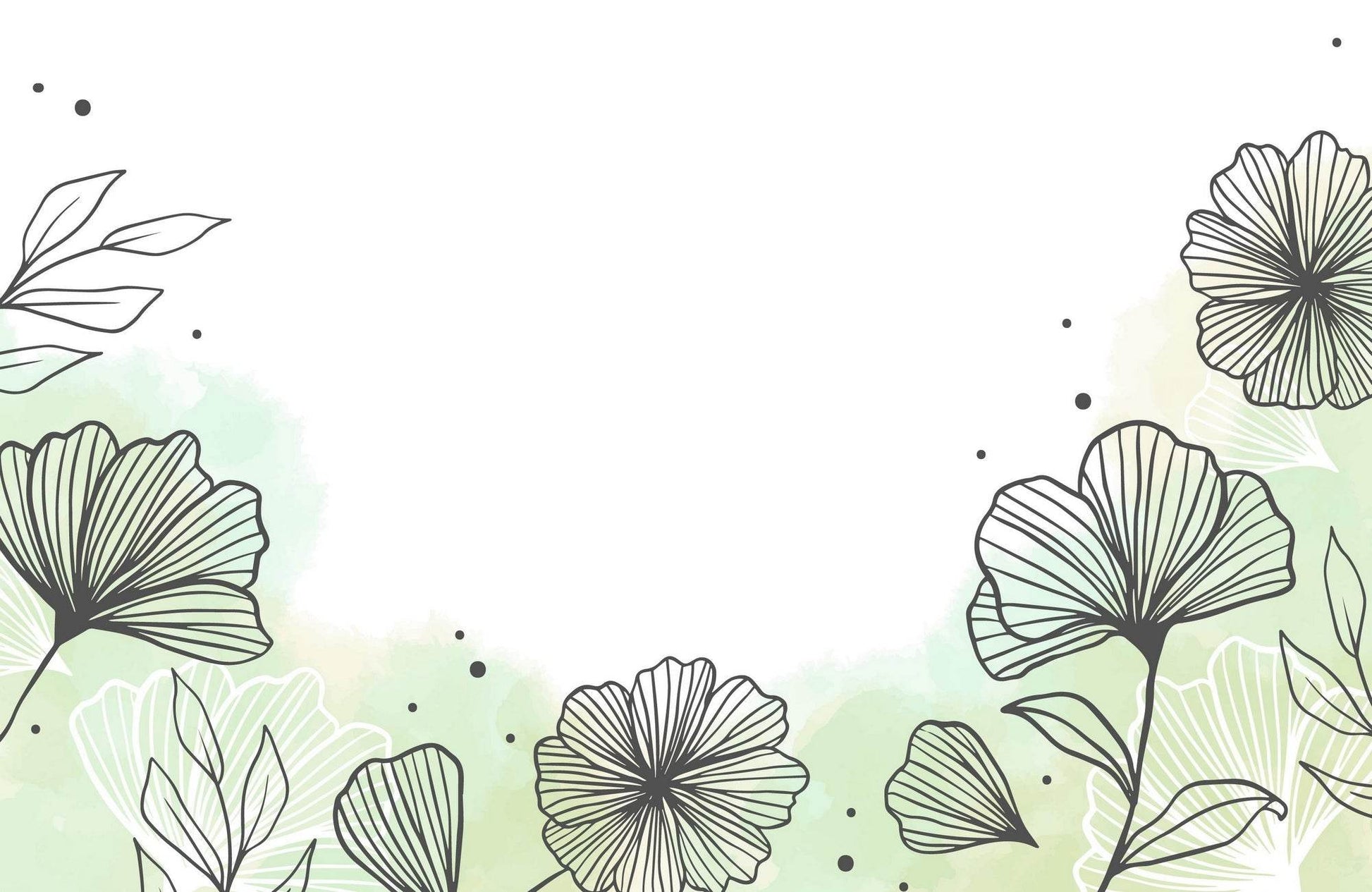 Camellia Flower Leaves Wall Art - beink online art store