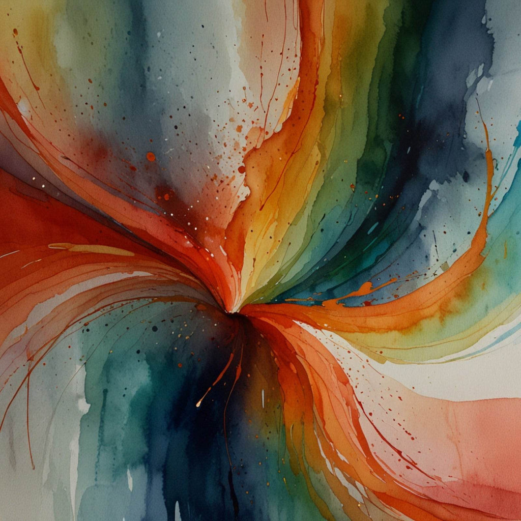 Oil Painting Color Abstract Wall Art - beink online art store
