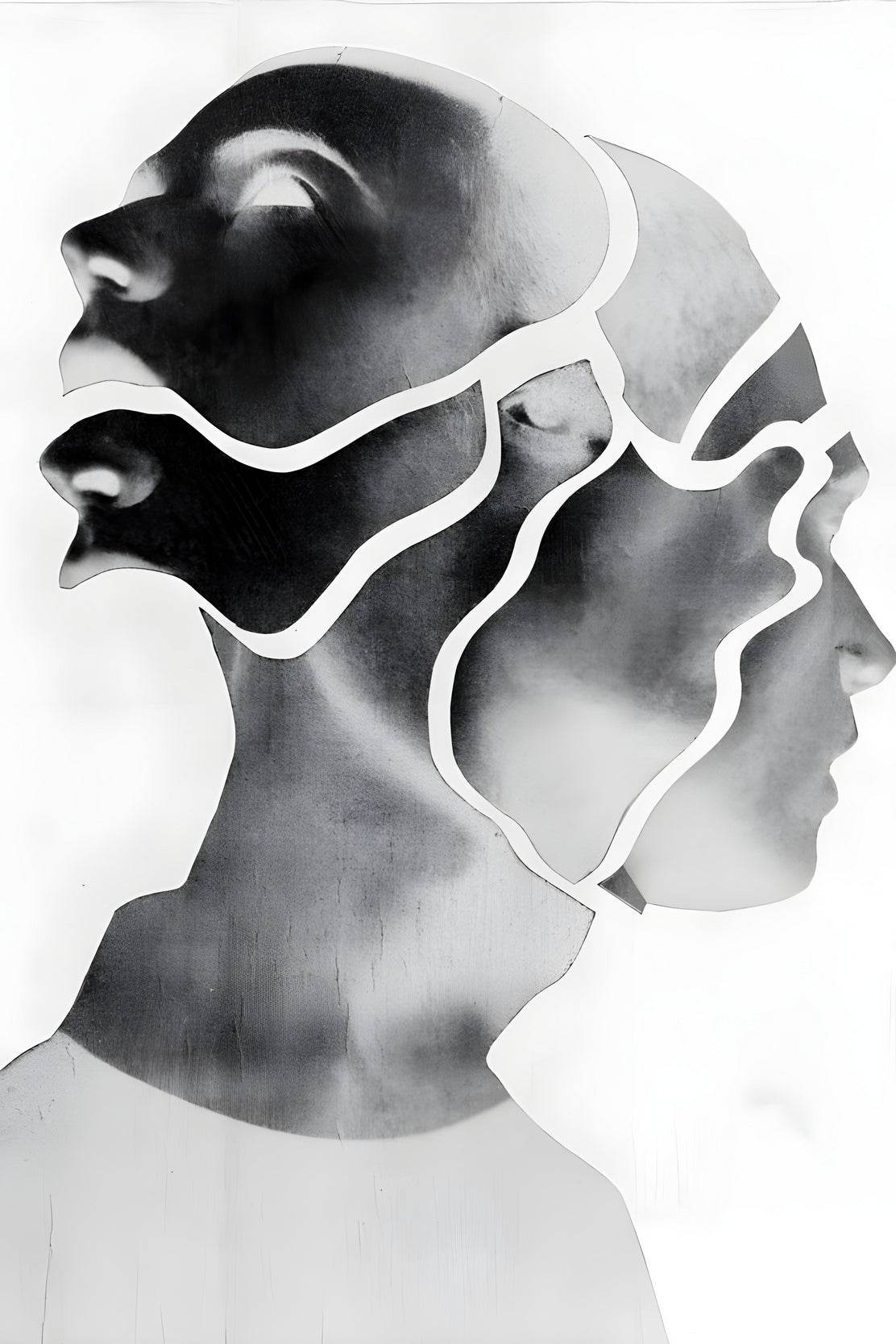 Fragmented Identity Modern Wall Art - beink online art store