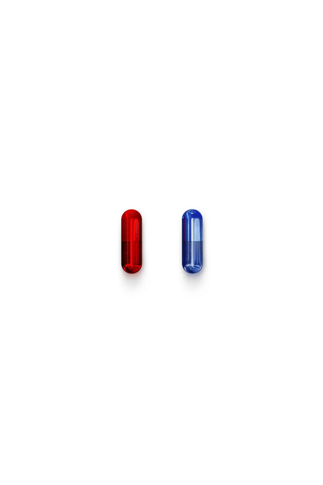 THE MATRIX Red and Blue Pill Wall Art - beink online art store