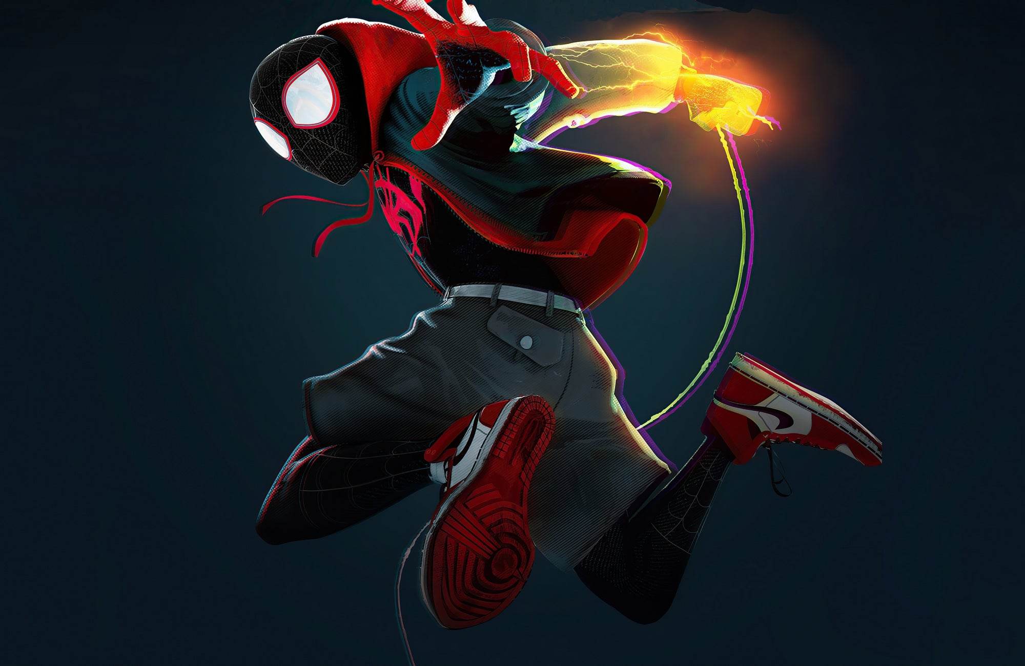 Miles Morales Gaming Wall Art - beink online art store