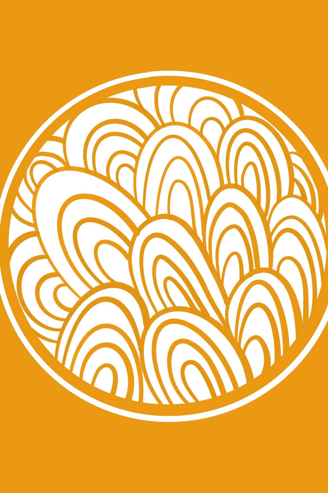 Chinese Round Border Style Wall Art - beink online art store