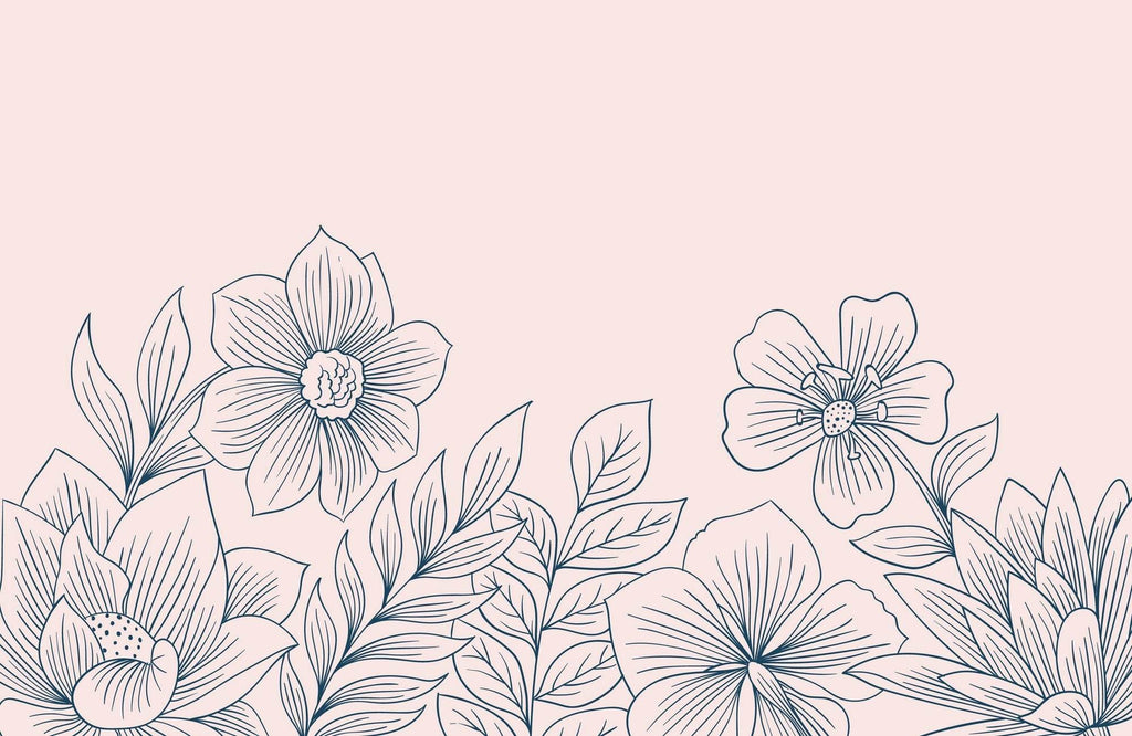 Gypsophila Flower Branch Wall Art - beink online art store