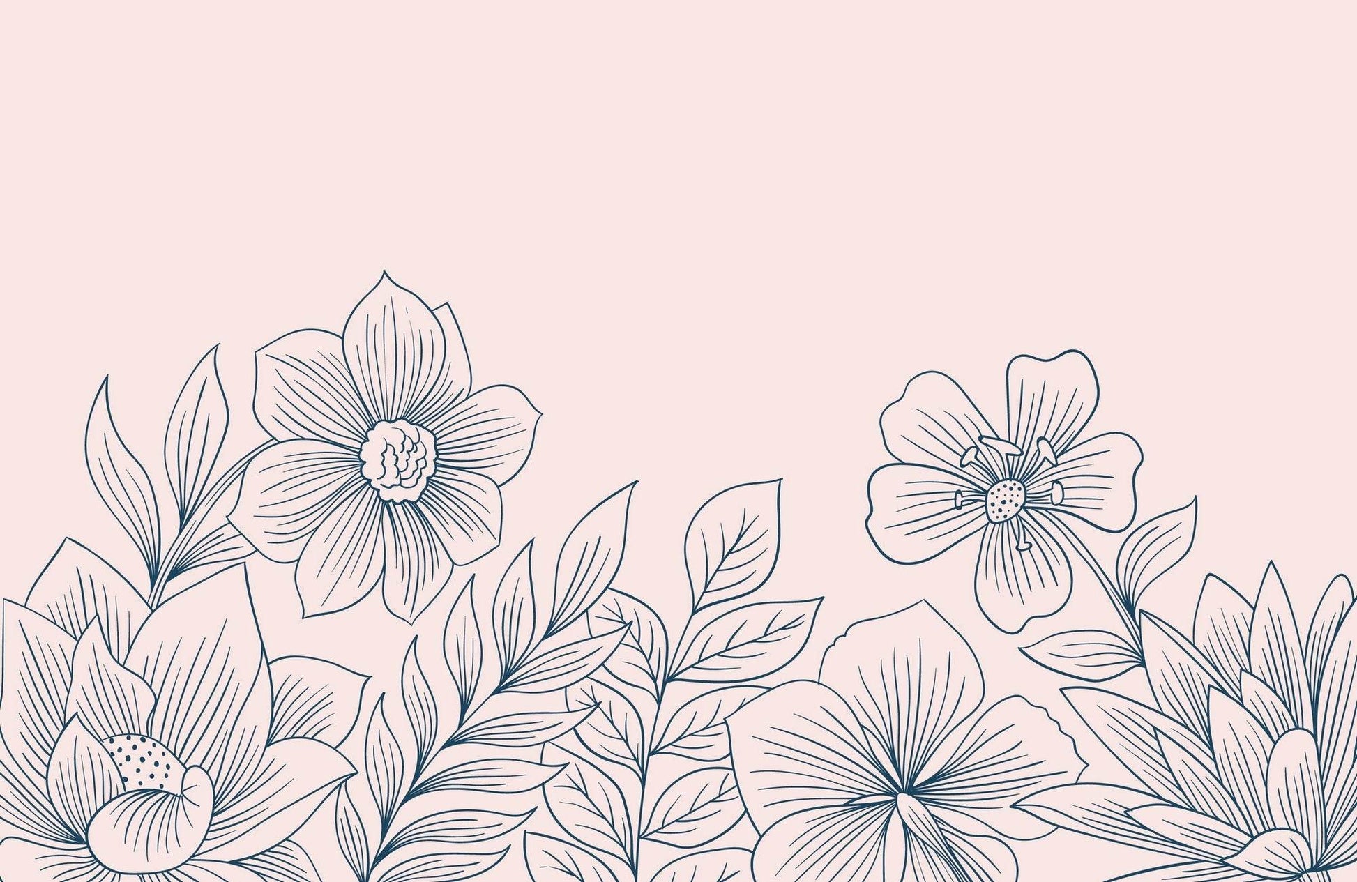 Gypsophila Flower Branch Wall Art - beink online art store