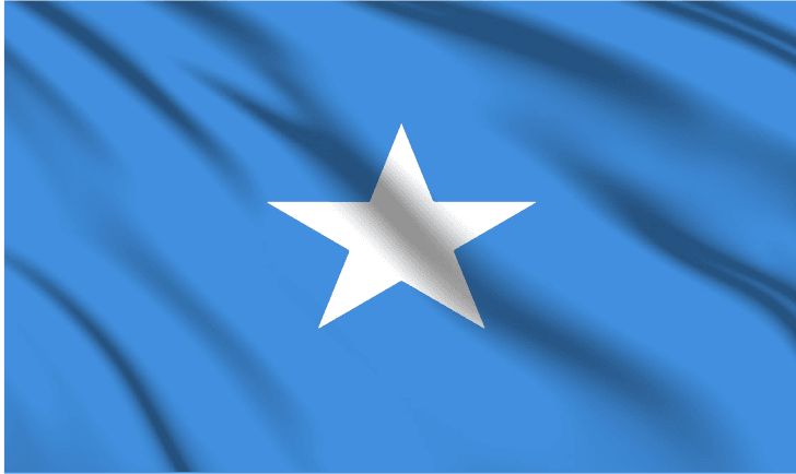 Somalia National Flag Wall Art - beink online art store