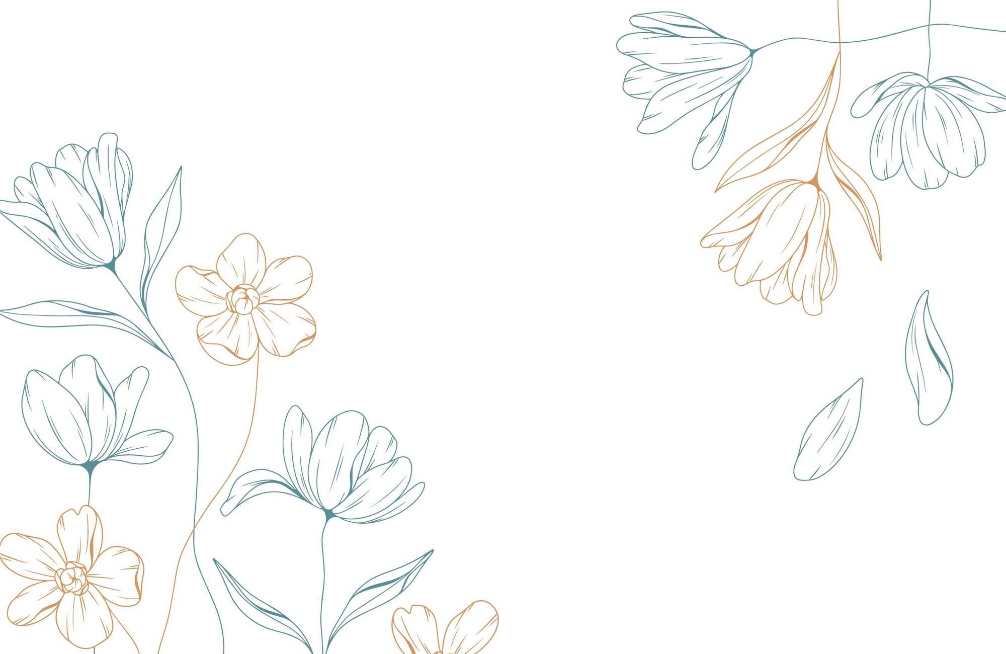 Flower Leaves of Clematis Wall Art - beink online art store