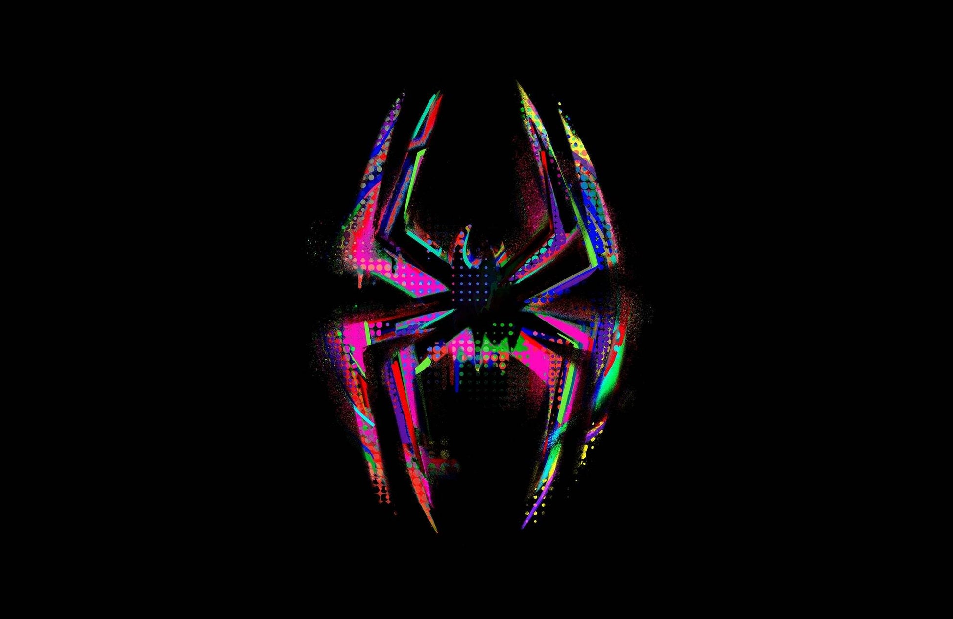 Spider-Man Glitch Logo Wall Art - beink online art store