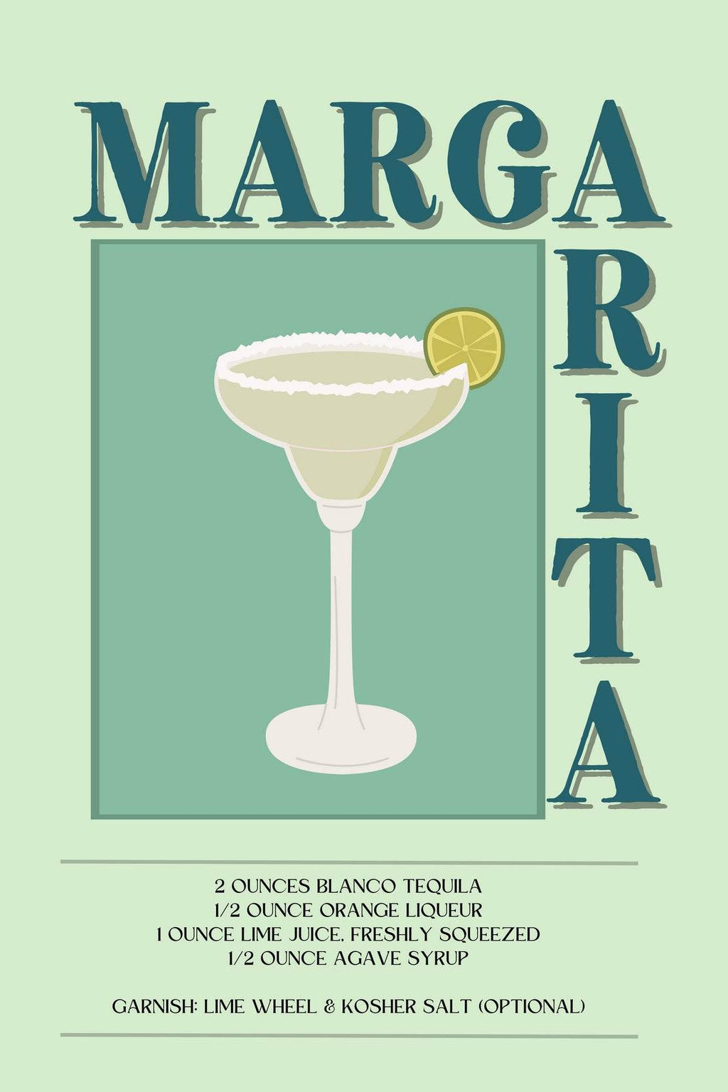 Fizzy Margarita Wall Art - beink online art store