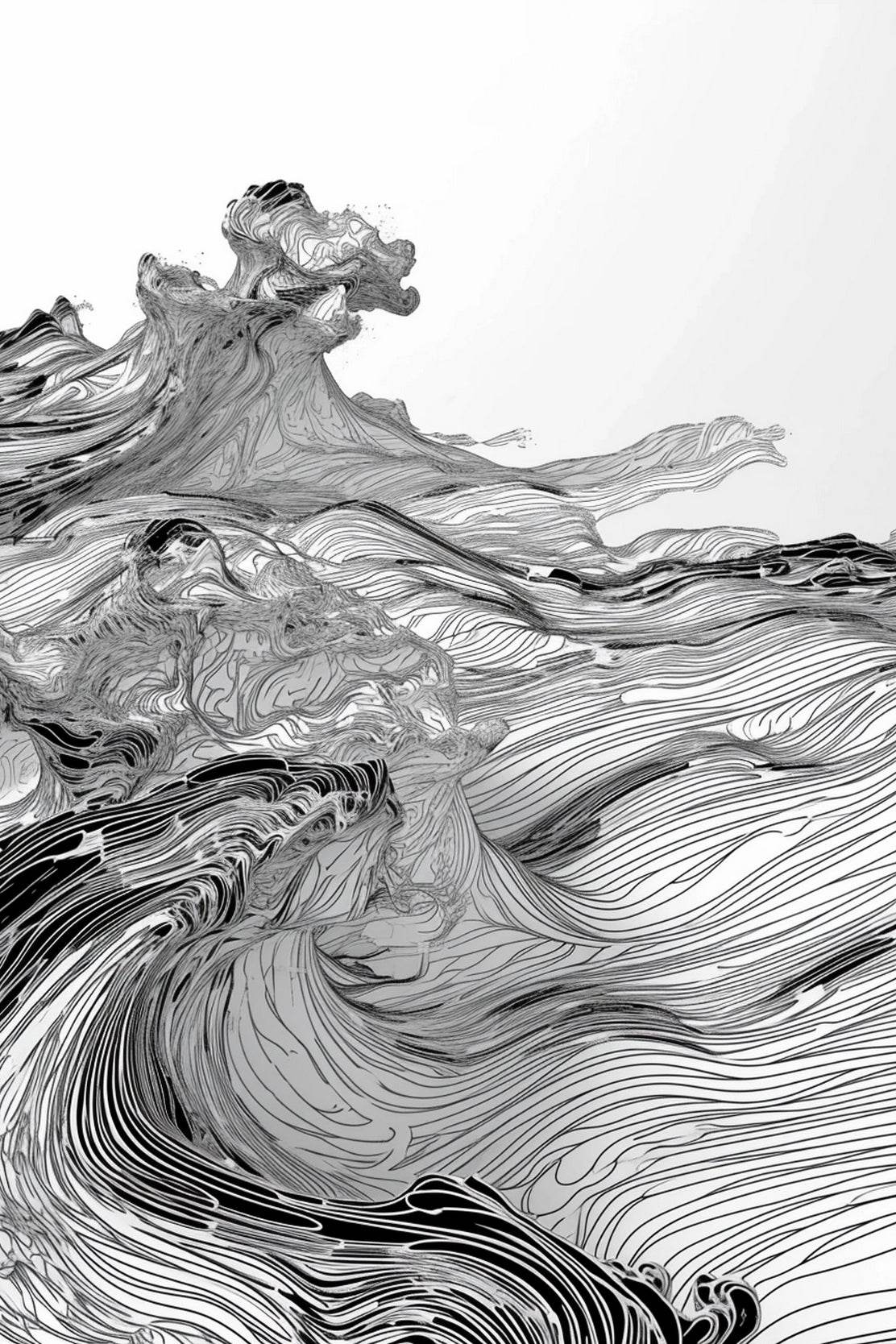 Fluid Dynamicsm Modern Wall Art - beink online art store