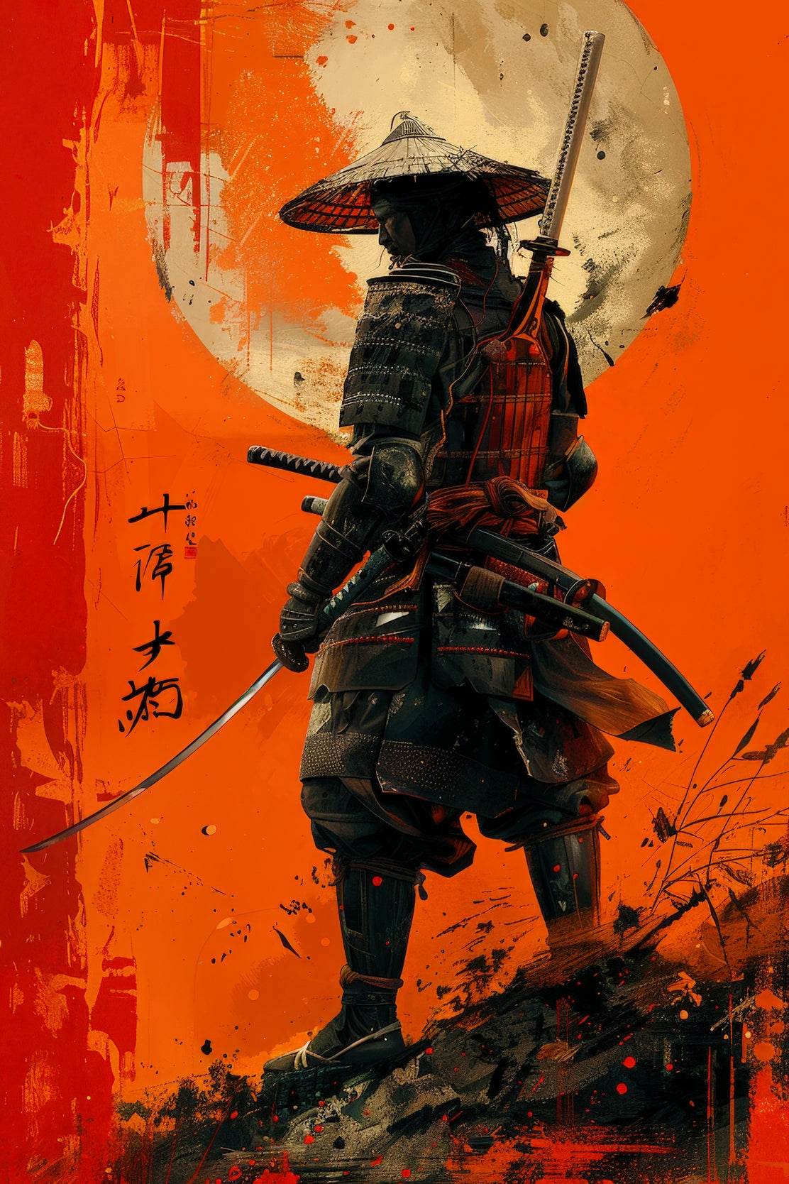 Samurai Wall Art - beink online art store