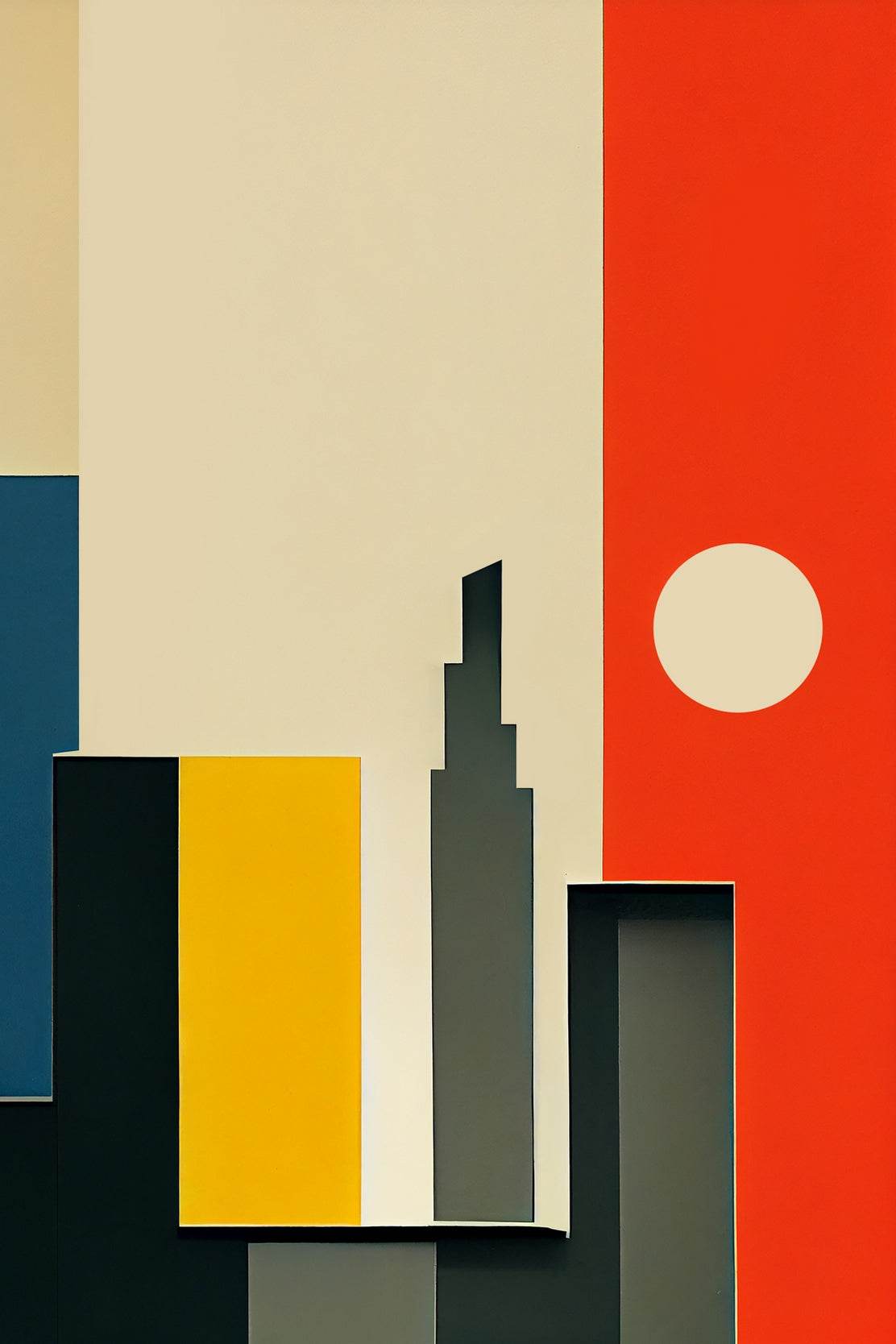 Creative Geometric Shape Abstract Wall Art - beink online art store