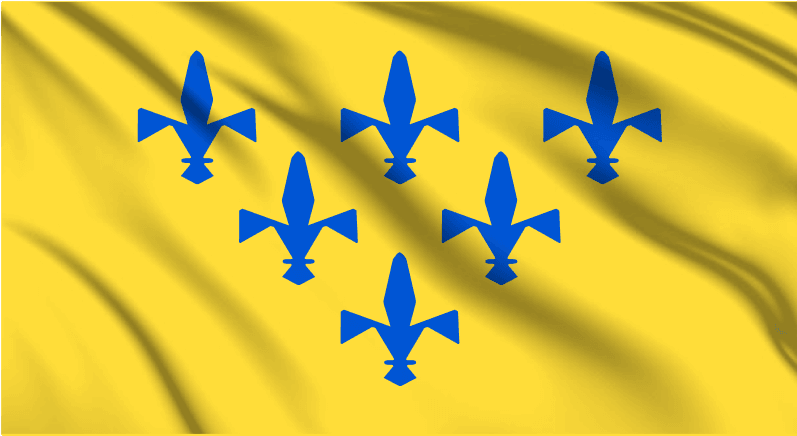 Duchy of Parma National Flag Wall Art - beink online art store