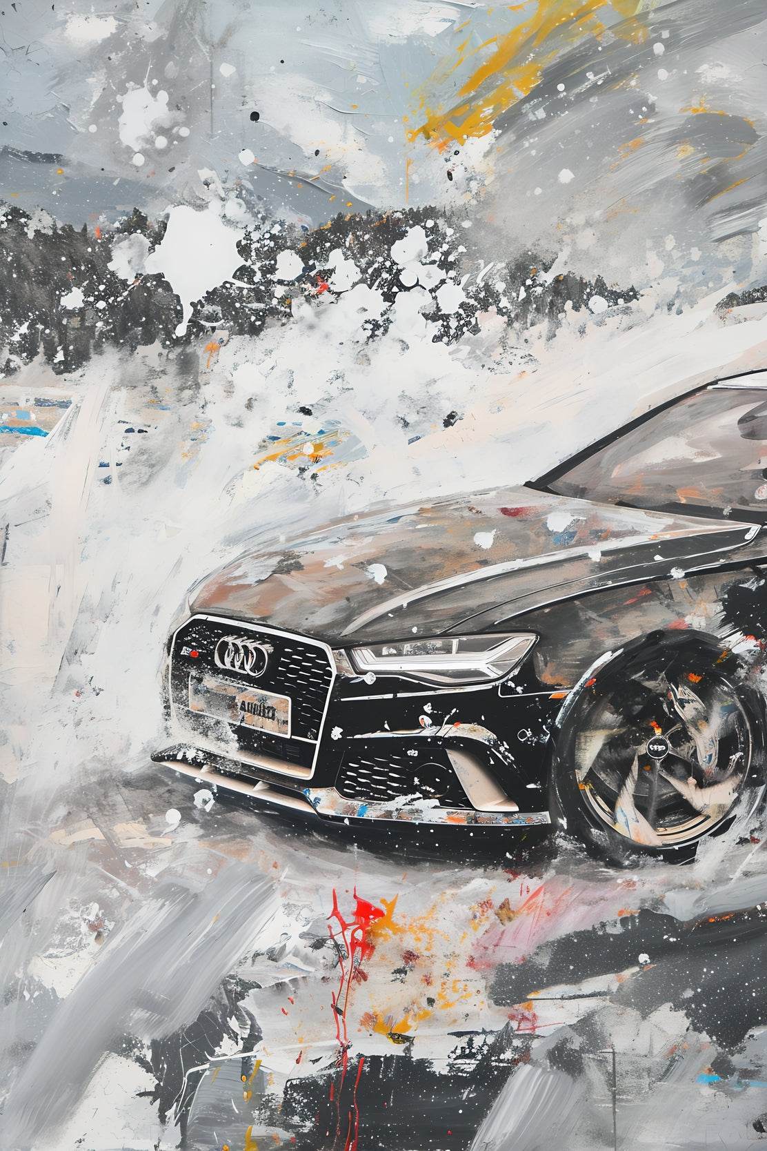 Audi RS6 Avant Wall Art - beink online art store