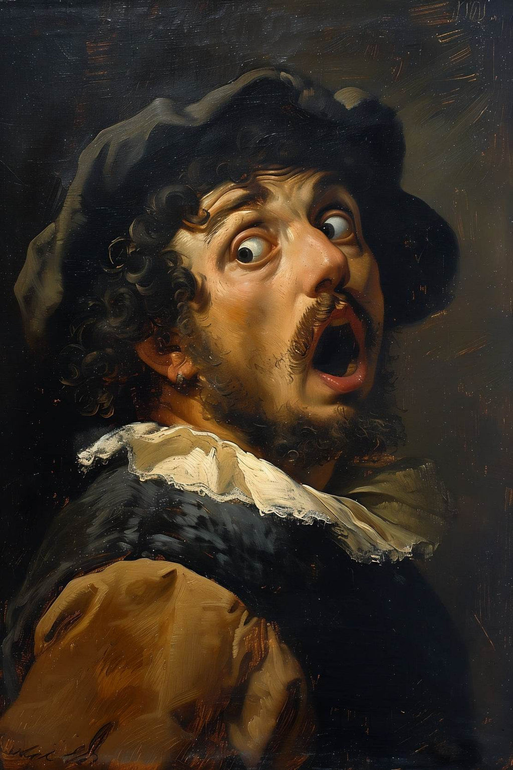 Painting Of Sir Vancalot Wall Art - beink online art store