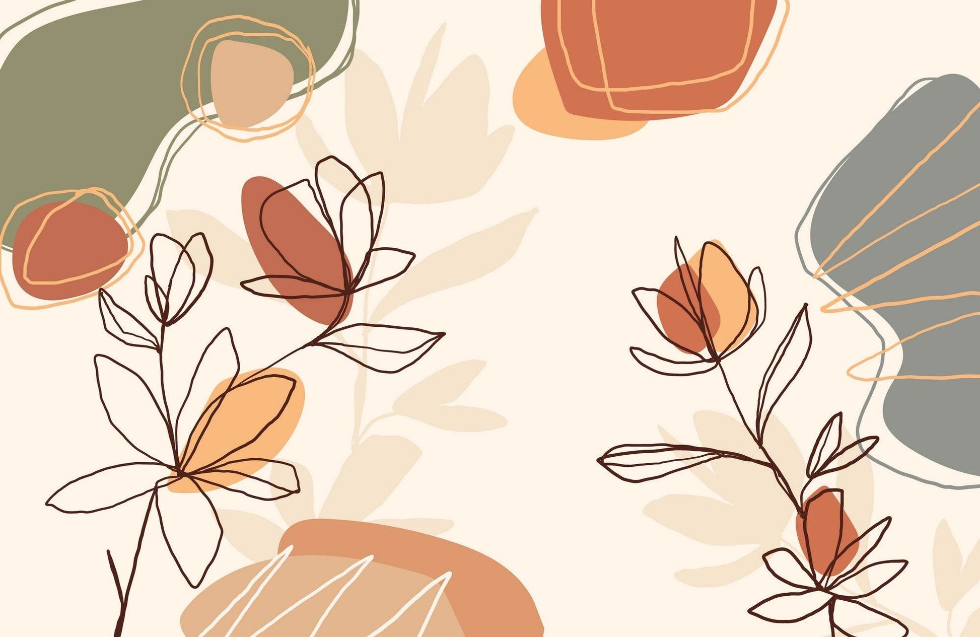 Alstroemeria Bouquet Wall Art - beink online art store