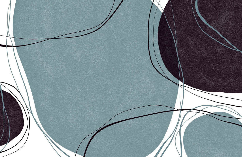 Hand Drawn Shape Abstract Wall Art - beink online art store