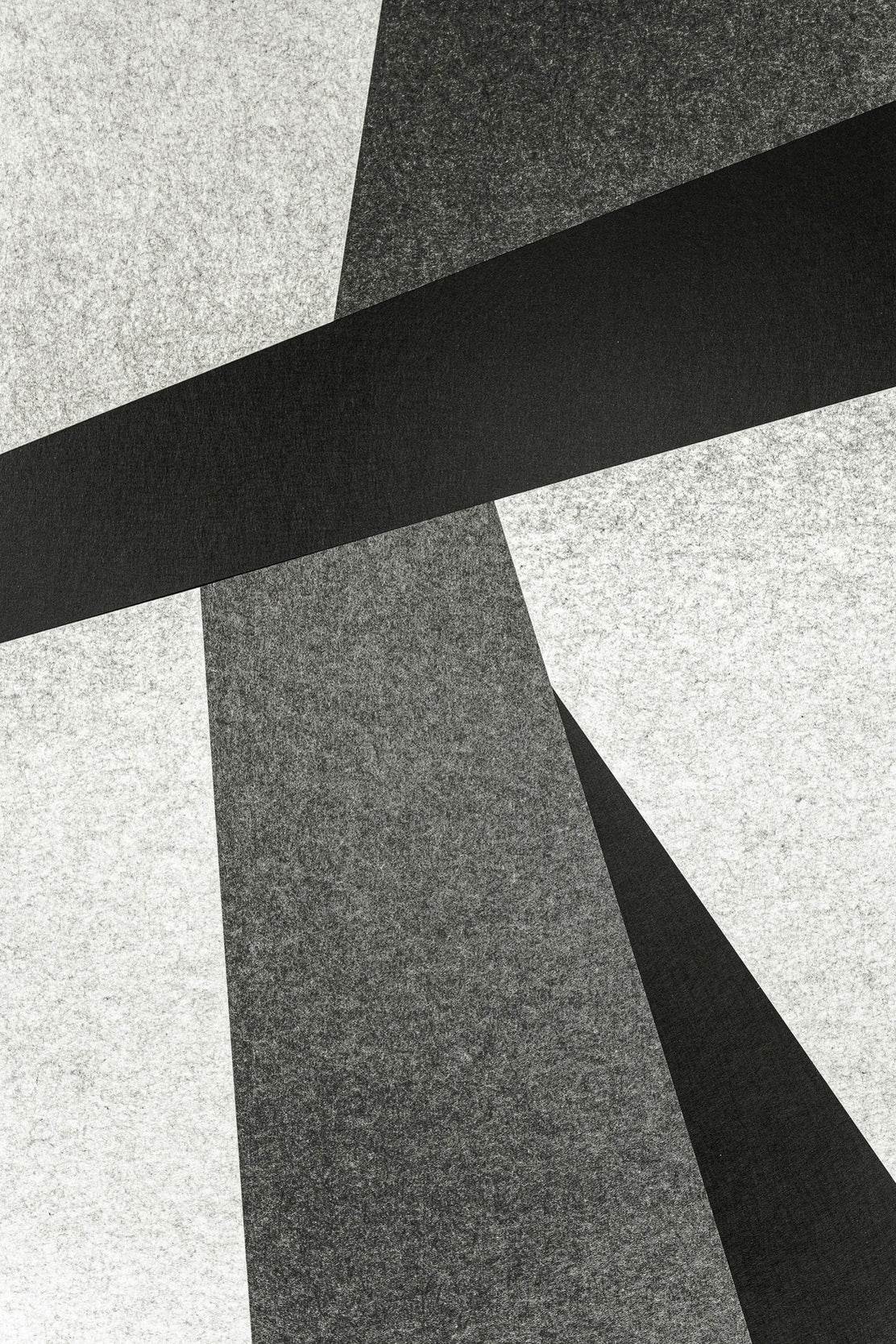 Black and White Lines Abstract Wall Art - beink online art store