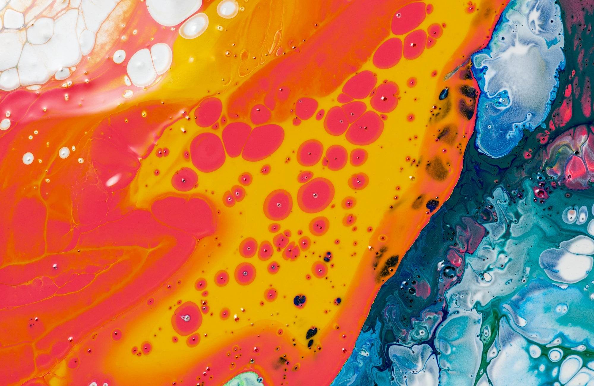 Earth Surface Water Paint Abstrat Wall Art - beink online art store