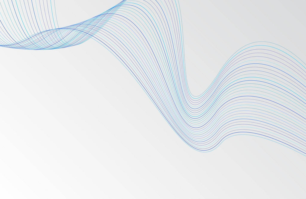 Technology Waves Abstract Wall Art - beink online art store