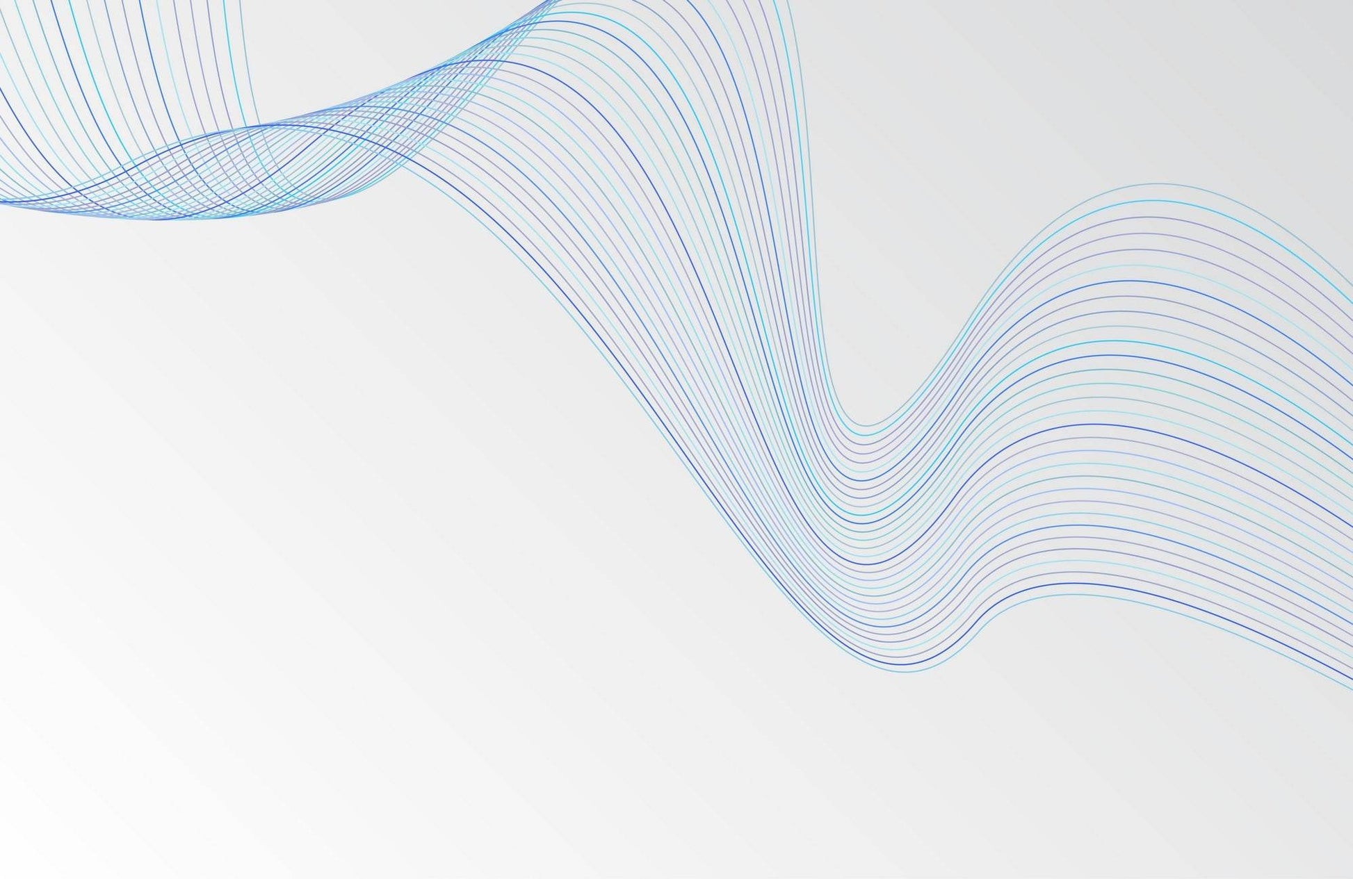 Technology Waves Abstract Wall Art - beink online art store