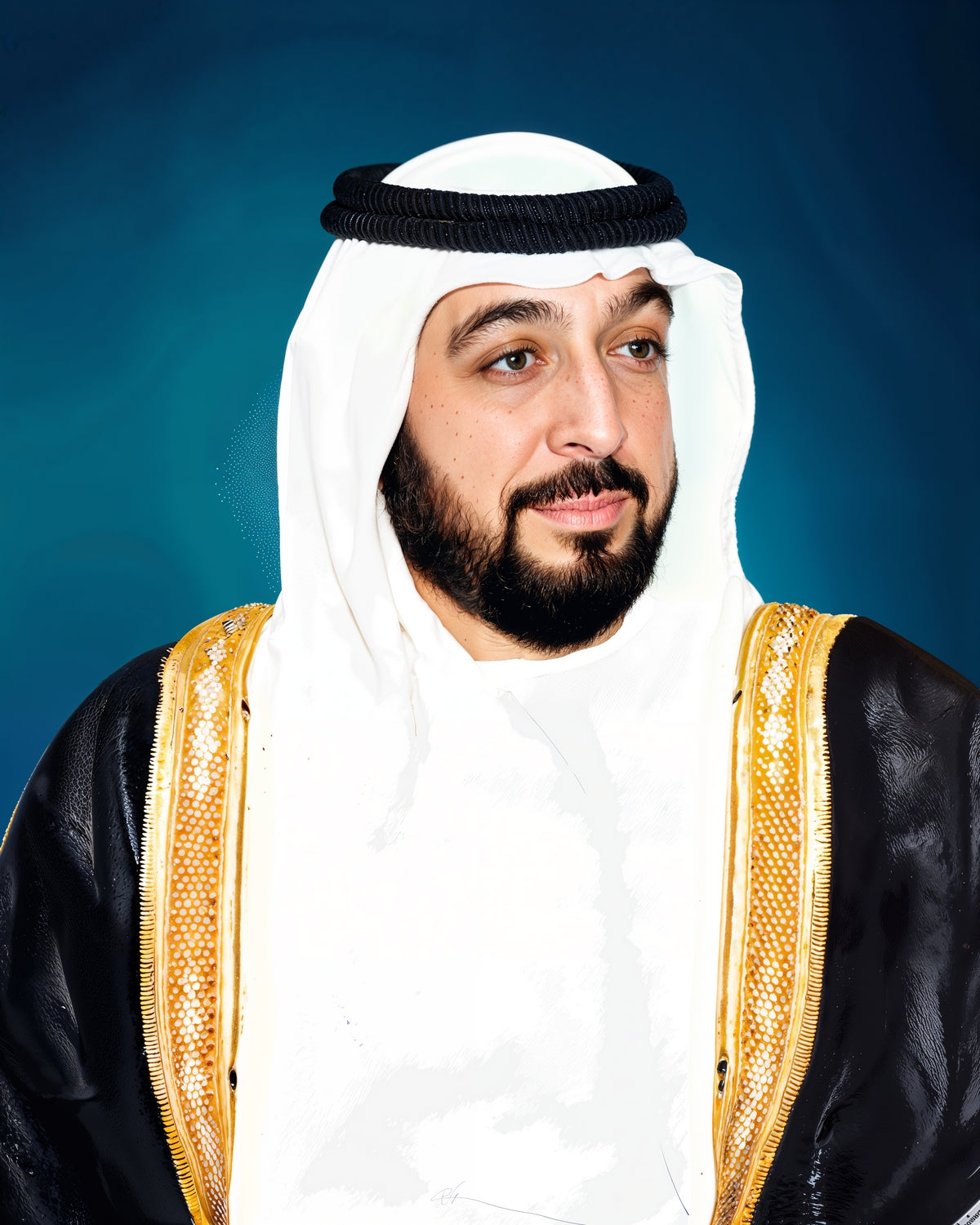 His Highness Sheikh Khalifa Bin Zayed Al Nahyan Art Print 2