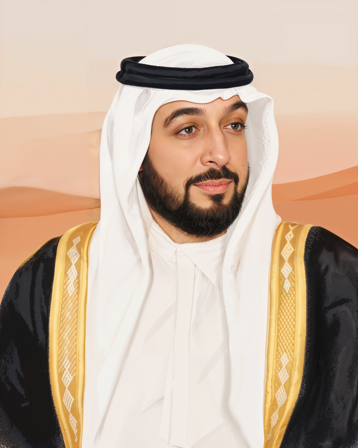 His Highness Sheikh Khalifa Bin Zayed Al Nahyan Art Print 4