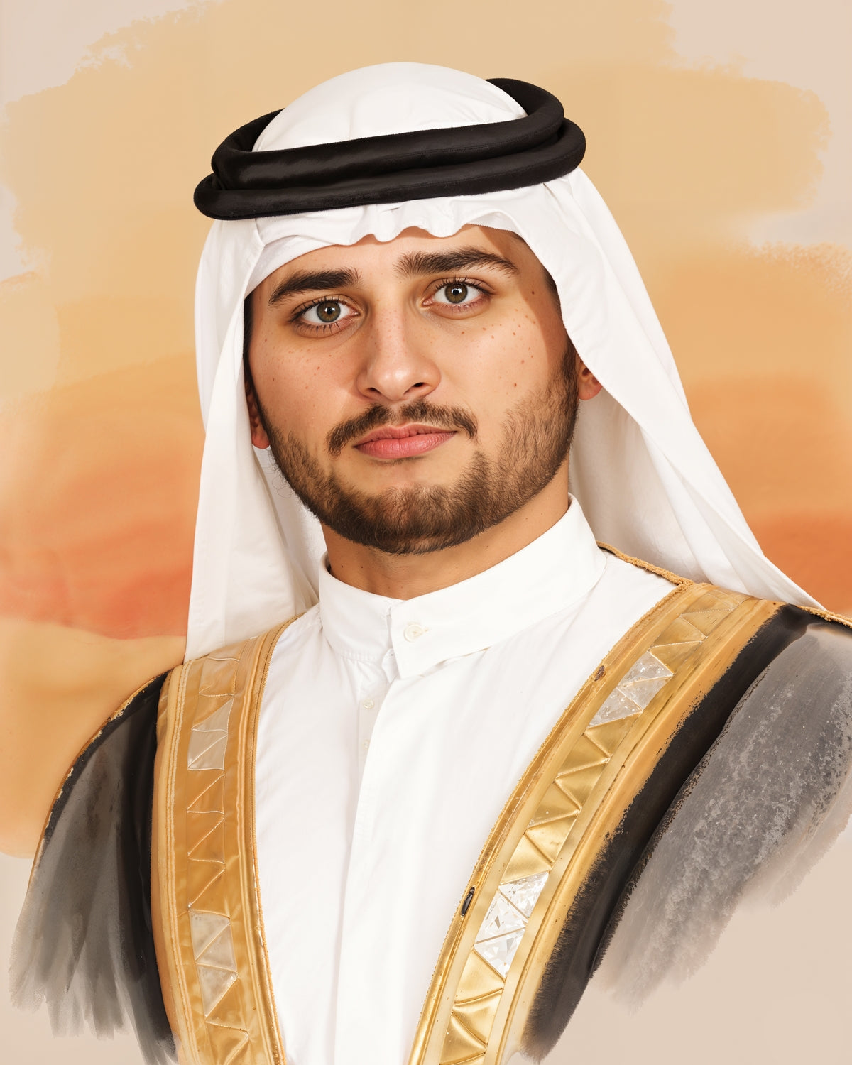 His Highness Sheikh Maktoum Bin Mohammed Bin Rashid Al Maktoum Art Print 4
