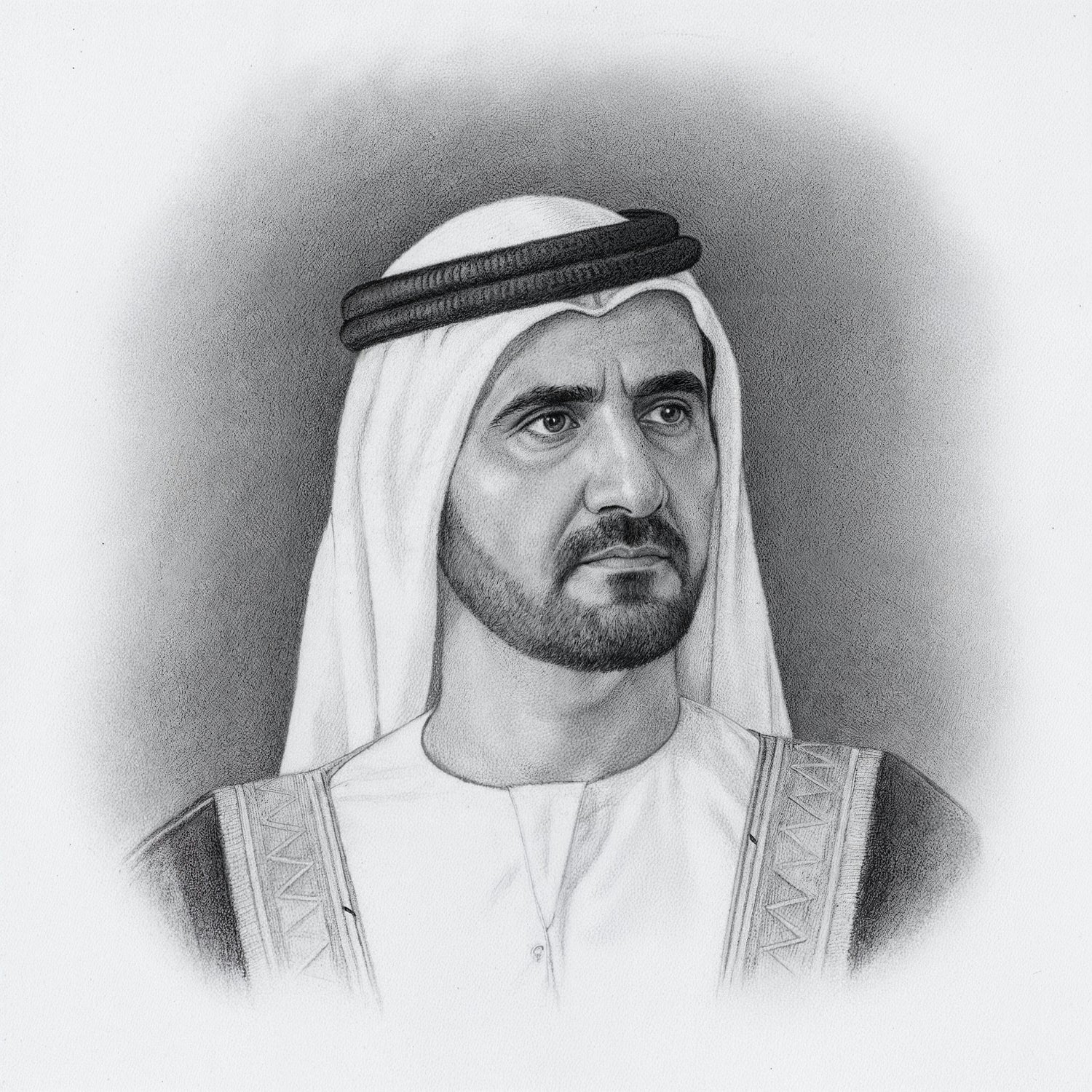 His Highness Sheikh Mohammed Bin Rashid Al Maktoum Art